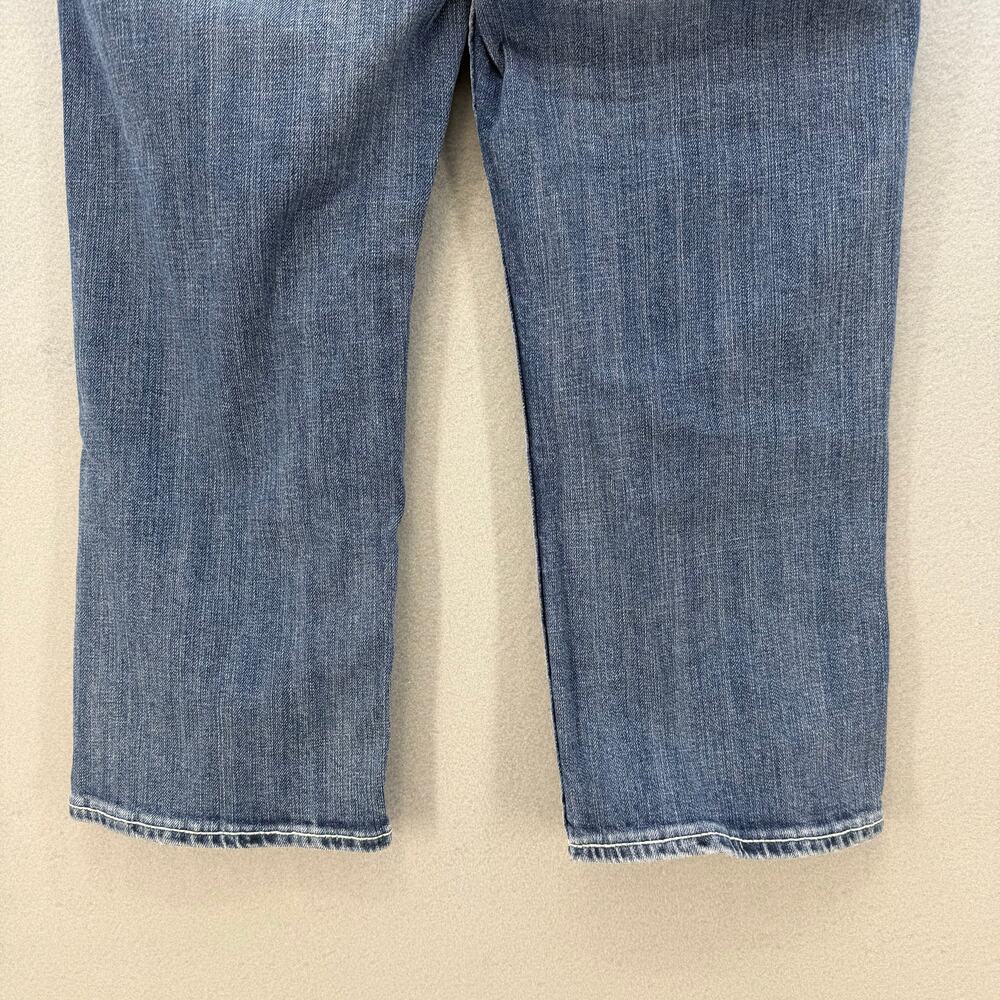 Vigoss Jeans Capri Women's 9/10X21 Blue The New York Capri Embellished Pockets - Picture 6 of 15